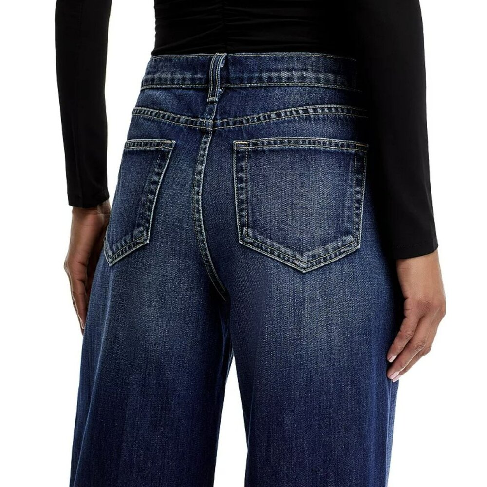 L'AGENCE Blue Flare & Wide Leg Jeans - Picture 5 of 9